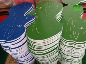 聚乙烯彩色雙色板